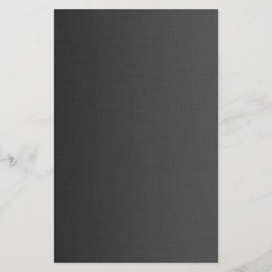 Haarstylist Hair Salon Elegant Dark Silver Damask Flyer (Achterkant)