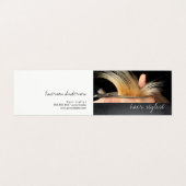 Haarstylist/Hair Visitekaartje (Buitenkant ongevouwen)