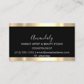 Haarstylist Hairdresser Drift Scissors Coiffeur Visitekaartje (Achterkant)