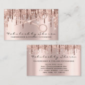 Haarstylist Hairdresser Scissors Roos Drijft VIP Visitekaartje (Voorkant / Achterkant)