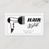 Haarstylist Hairdressers Visitekaartje (Voorkant)