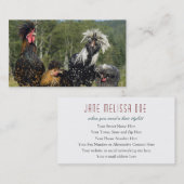 Haarstylist / Hatchery - Two Sided Visitekaartje (Voorkant / Achterkant)