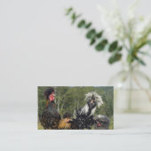 Haarstylist / Hatchery - Two Sided Visitekaartje (Staand voorkant)