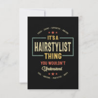 Haarstylist Job Title Mannen Women Gift
