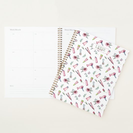 Haarstylist, Kapper Schoonheidssalon Aangepast Planner (Display)