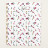 Haarstylist, Kapper Schoonheidssalon Aangepast Planner (Voorkant)