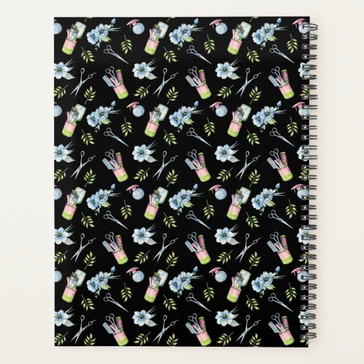 Haarstylist, Kapper Schoonheidssalon Aangepast Planner (Achterkant)