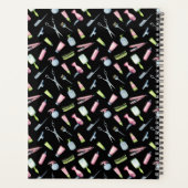 Haarstylist, Kapper Schoonheidssalon Aangepast Planner (Achterkant)