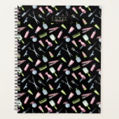 Haarstylist, Kapper Schoonheidssalon Aangepast Planner (Voorkant)