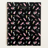Haarstylist, Kapper Schoonheidssalon Aangepast Planner (Voorkant)