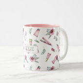 Haarstylist, Kapper Schoonheidssalon Aangepast Tweekleurige Koffiemok (Voorkant rechts)