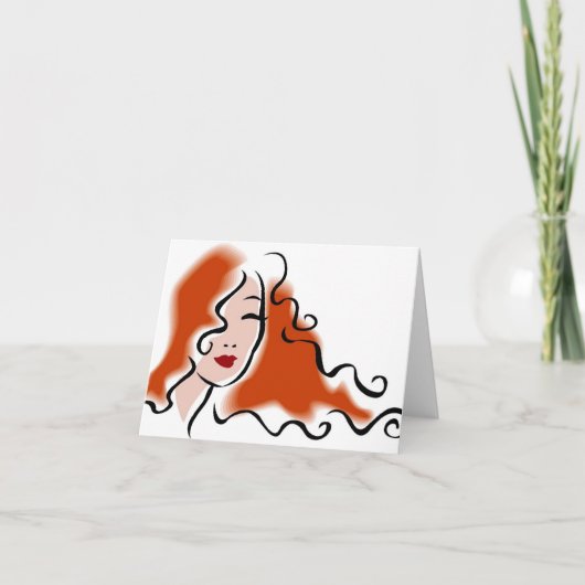 Haarstylist - Kapsalon Kaart (Voorkant)