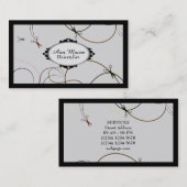 Haarstylist kapsalon visitekaartje (Voorkant / Achterkant)