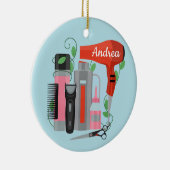 Haarstylist keramisch Ornament (Rechts)