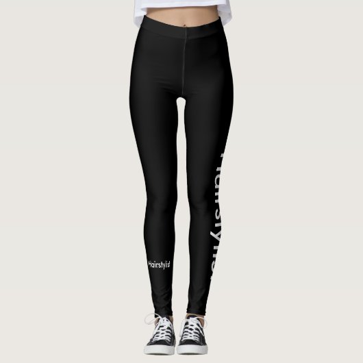 Haarstylist Leggings (Voorkant)