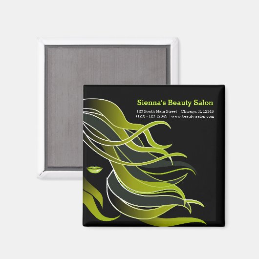 Haarstylist Magneet (Voorkant / Achterkant)