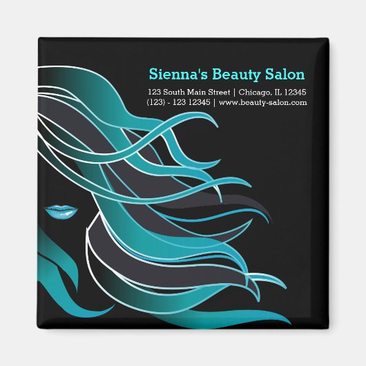 Haarstylist Magneet (Voorkant)