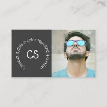 Haarstylist mannen foto's DY zonnebril