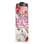 Haarstylist-modus - elke dag de hele dag thermosbeker (Voorkant)