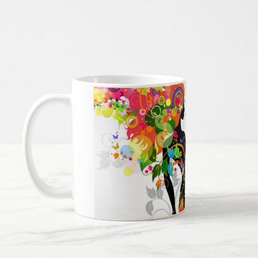 Haarstylist Mok (Links)