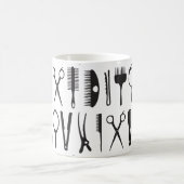 Haarstylist mok patroon koffiekoffie (Center)