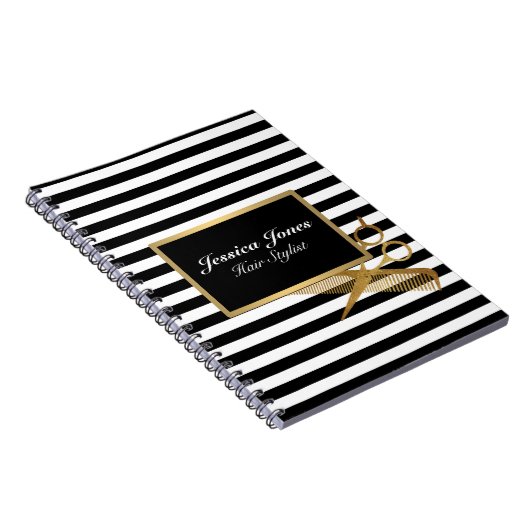 Haarstylist Multomap Spiral Planner Benoeming Notitieboek (Rechterzijde)