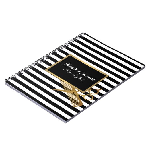 Haarstylist Multomap Spiral Planner Benoeming Notitieboek (Linkerzijde)