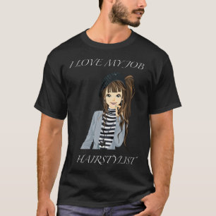 Haarstylist & Nail schoonheidsspecialiste T-shirt