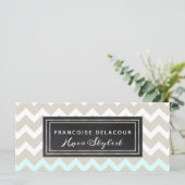 Haarstylist | patroon Beauty Salon Chevron (Staand voorkant)