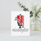 Haarstylist Post Kaarten (Staand voorkant)