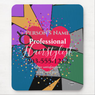 Haarstylist Promotional Mousepad HAMbyWG Muismat