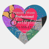 Haarstylist Promotionele Stickers HAMbyWG (Voorkant)