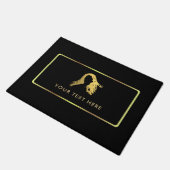 Haarstylist Salon Doormat Deurmat (Schuin)