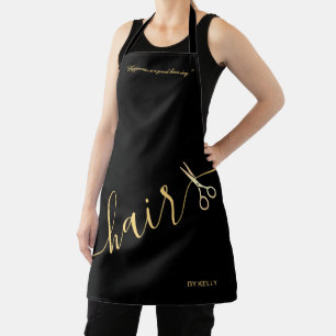 Haarstylist Salon Employee Name Schort