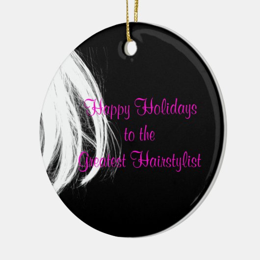 Haarstylist Salon Ornament (Links)