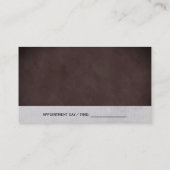 Haarstylist Salon Professional Visitekaartje (Achterkant)