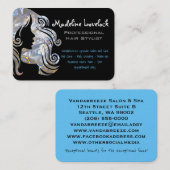 Haarstylist Salon Professional Visitekaartje (Voorkant / Achterkant)