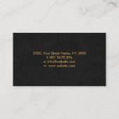 Haarstylist - Schaar en vlinderkunst Visitekaartje (Achterkant)