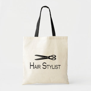 Haarstylist (schaar) tote bag