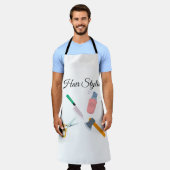 Haarstylist Schort (Gedragen)