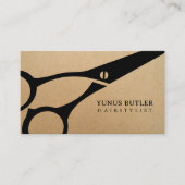 Haarstylist Scissor Kraft Visitekaartje (Voorkant)