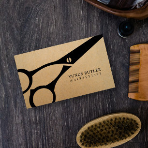 Haarstylist Scissor Kraft Visitekaartje