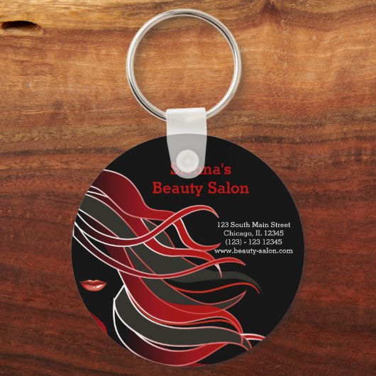 Haarstylist Sleutelhanger (Voorkant)