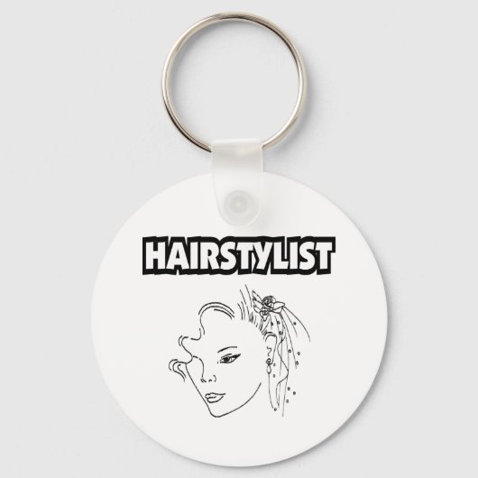 HAARSTYLIST SLEUTELHANGER (Voorkant)
