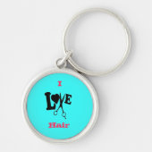 Haarstylist Sleutelhanger (Voorkant)