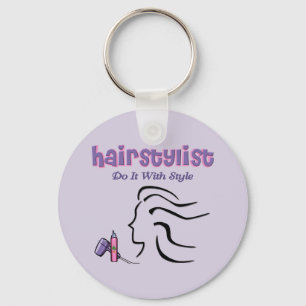 Haarstylist Sleutelhanger