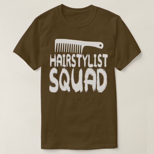Haarstylist Squad T-shirt (Design voorkant)