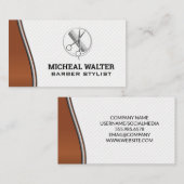 Haarstylist Tools en Schoonheidslogo Visitekaartje (Voorkant / Achterkant)