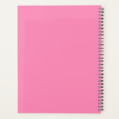 Haarstylist Tools in Cute Kawaii Kunststijl Planner (Achterkant)