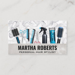 Haarstylist Tools Visitekaartje